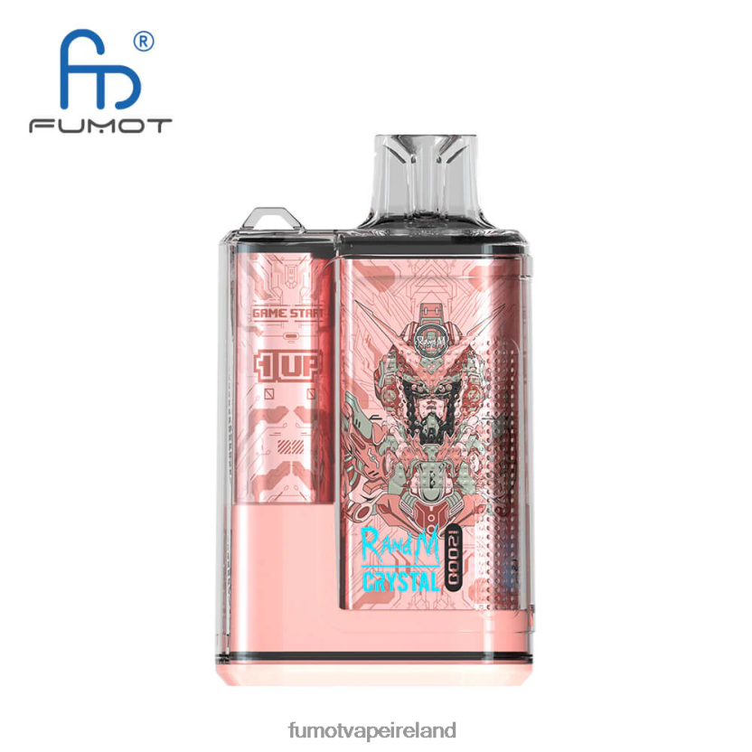 Fumot Crystal 20ML 12000 Disposable Vape Box (1 Piece) T6F626278 | Fumot Price Red Apple ice